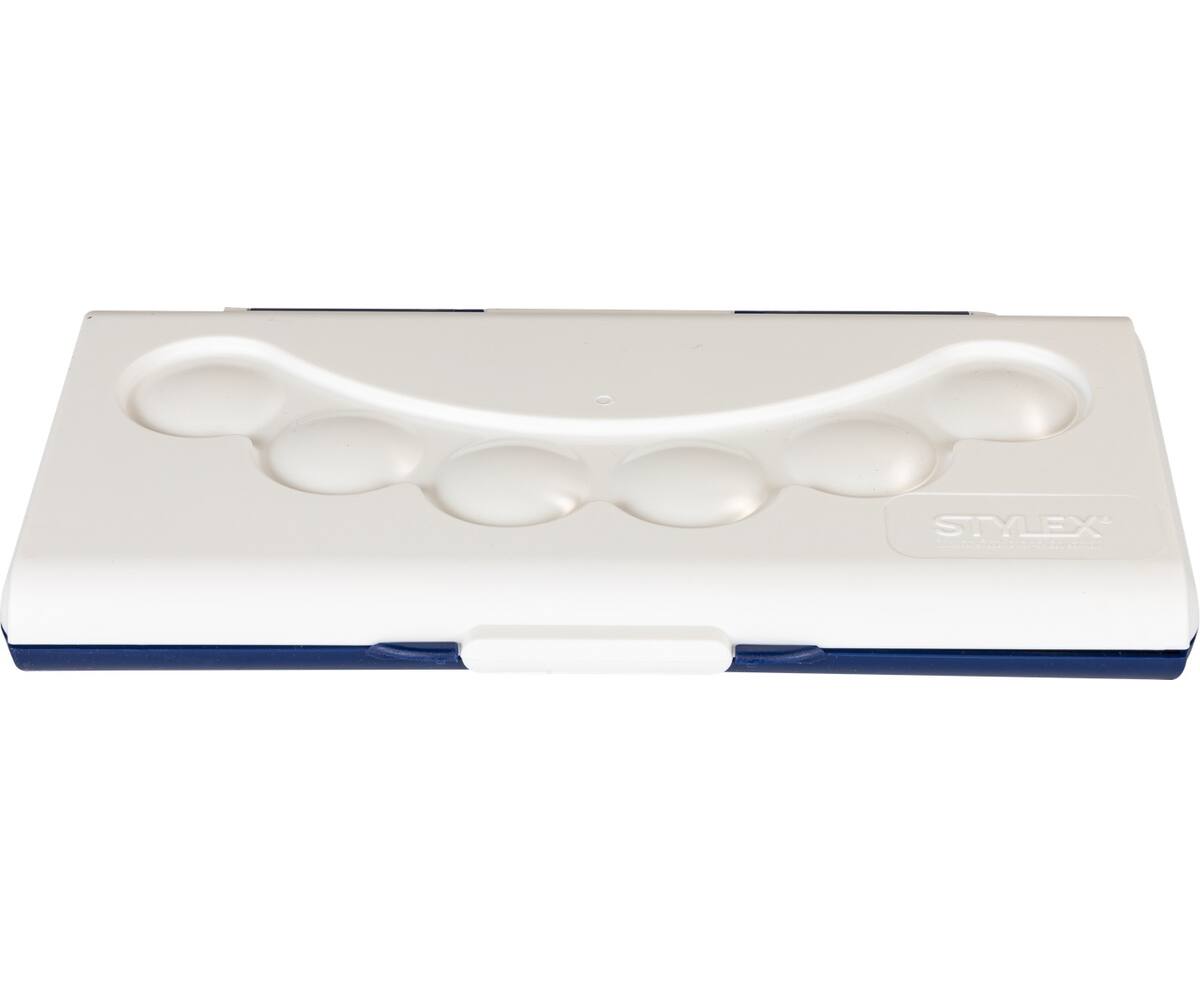 Stylex Deckfarbkasten mit 12 Wassermalfarben + Tube Deckweiß, Wasserfarbkasten mit abnehmbarem Deckel und 6 Mischfeldern kaufen Stylex Deckfarbkasten mit 12 Wassermalfarben + Tube Deckweiß, Wasserfarbkasten mit abnehmbarem Deckel und 6 Mischfeldern kaufen