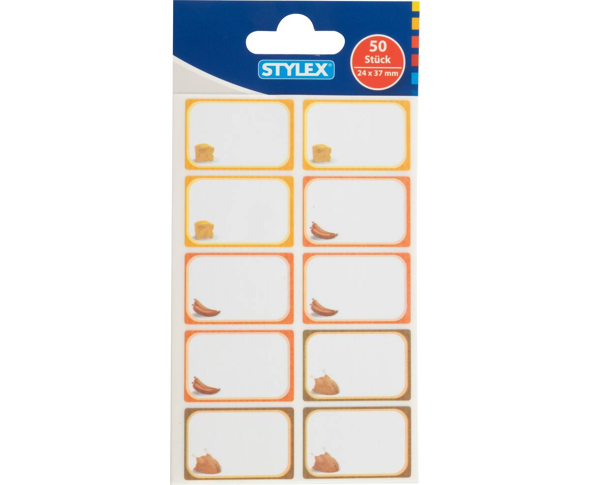 Freezer Number Sticker Freezer labels, 24 x 37 mm, designs (36610), STYLEX | Office - Stylex
