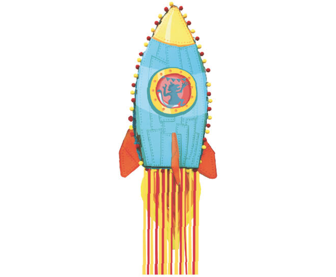 Piñata Rocket Rodger