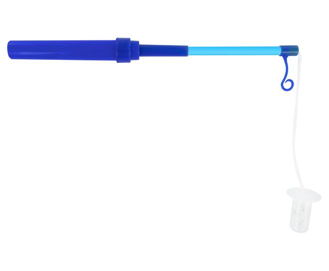 Lampionstab, 30 cm, LED-Licht, blau