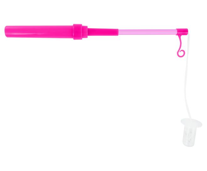 Lampionstab, 30 cm, LED-Licht, pink