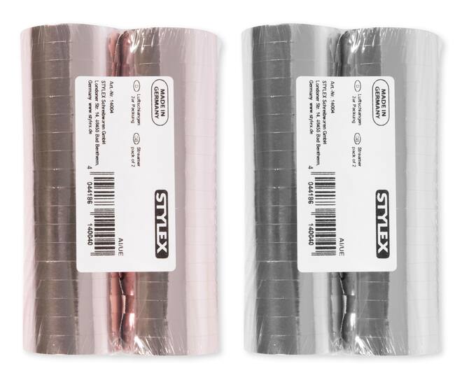 Streamers 4 m, Metallic, 2er pack
