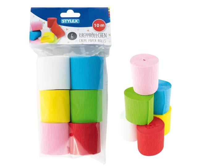 Crepe paper, 10 m