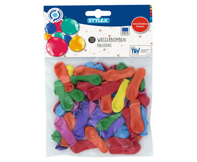 Water balloons, 50 pieces
