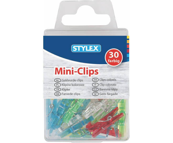 Mini-Clips, 30 pieces