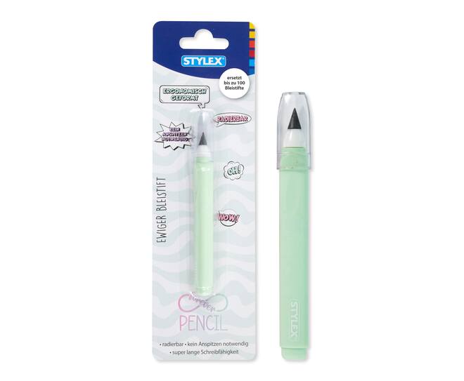 Ewiger Bleistift, mint , auf Blisterkarte