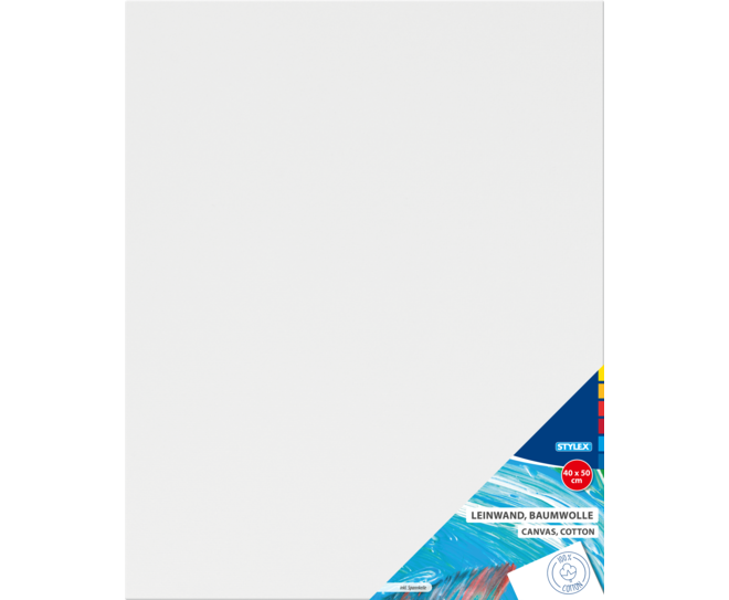 Canvas board, 40 x 50 cm