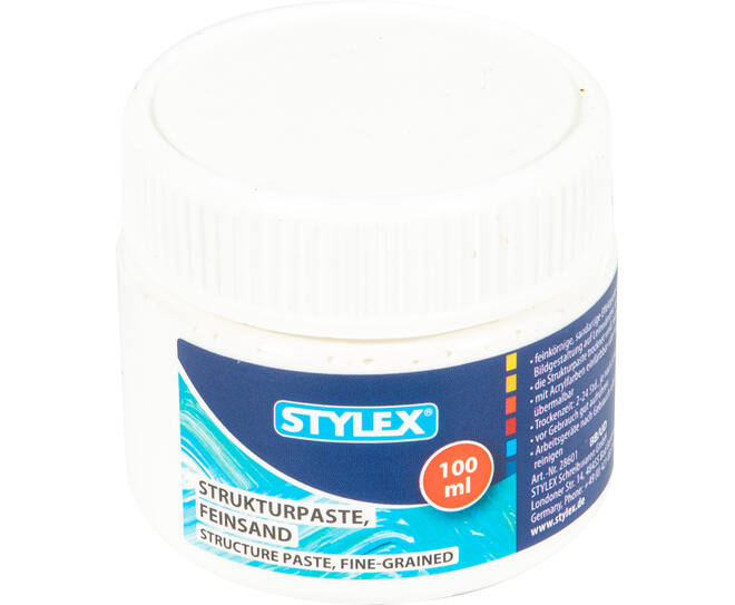 Strukturpaste, Feinsand, 100 ml Dose