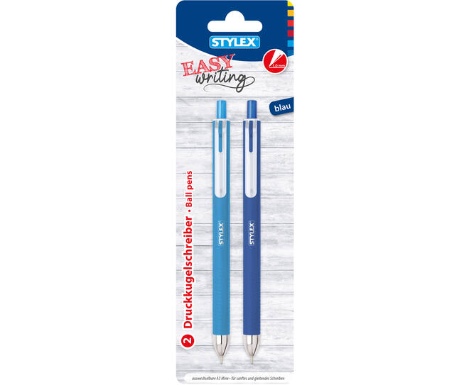 Ball pen, 2 pieces, EASY writing