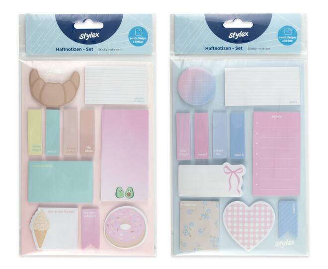 Haftnotizen-Set Pastell, 330 Blatt
