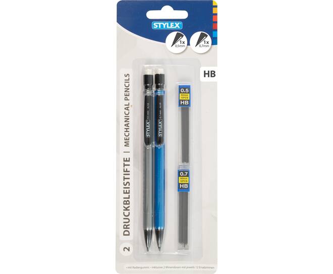 Mechanical pencil, 2 pieces