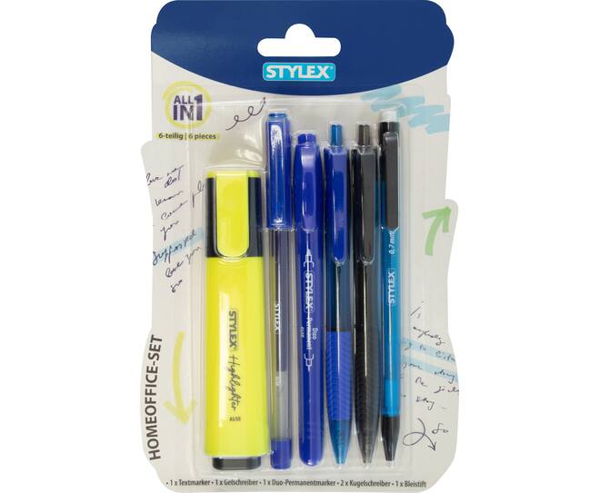 Home-Office-Set, 6-teilig