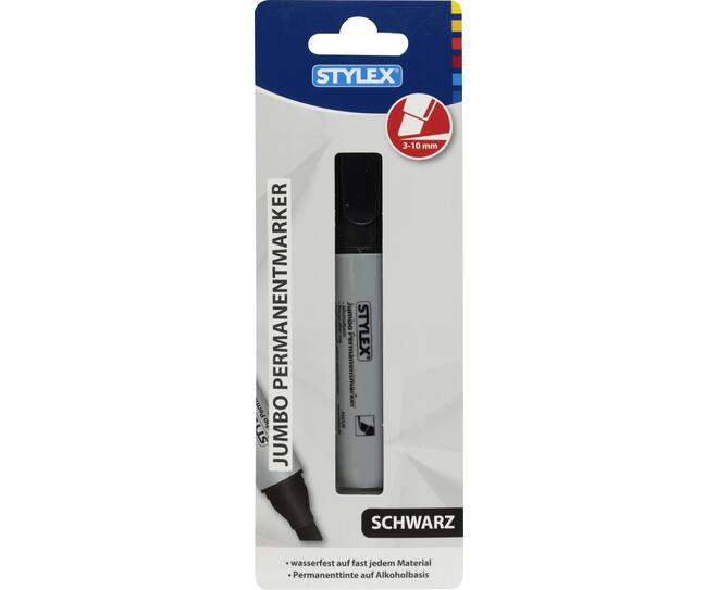 Jumbo Permanentmarker, schwarz