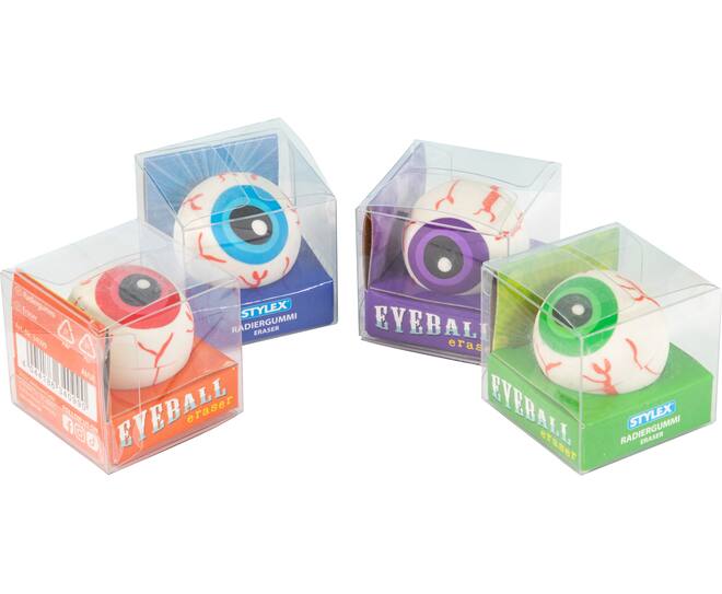 Radiergummi Gruselauge