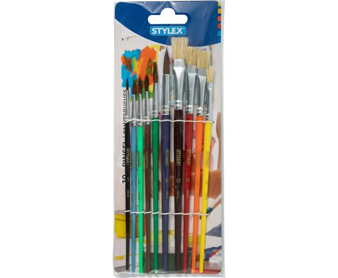 Brush set, 10 pcs.