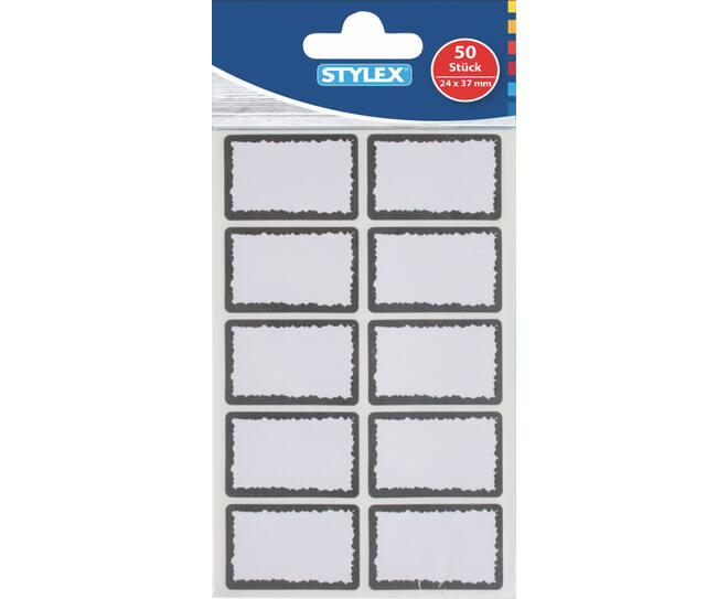 Freezer labels, 24 x 37 mm, white