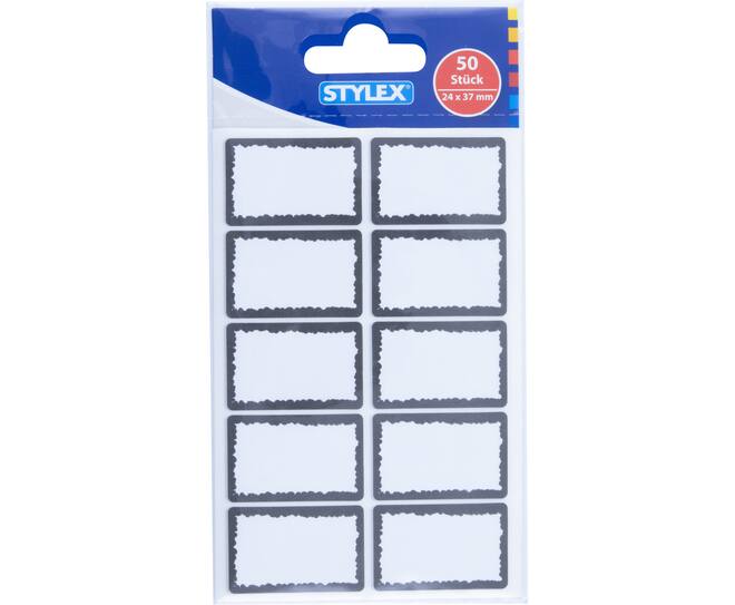Freezer labels, 24 x 37 mm, white