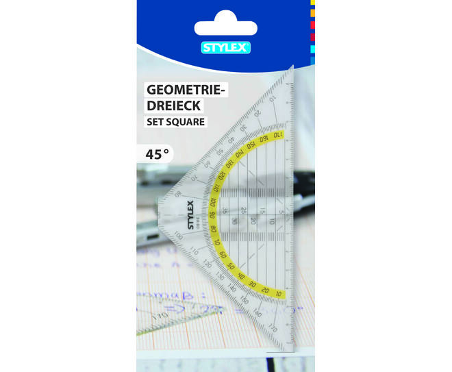 Trigonometry set, 16 cm