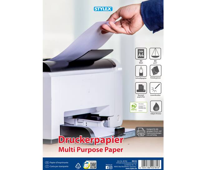 Druckerpapier DIN A4, 80 Blatt