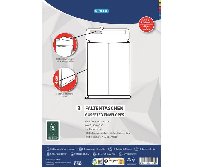 Envelopes, DIN B4