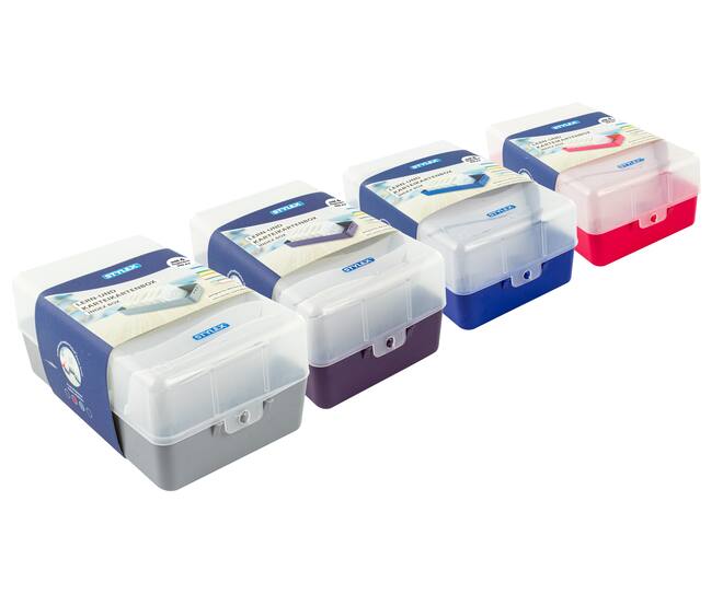 Index box, DIN A7, with 6 registers