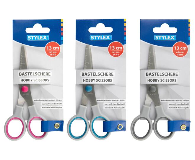 Hobby Scissors, 13 cm, round tip