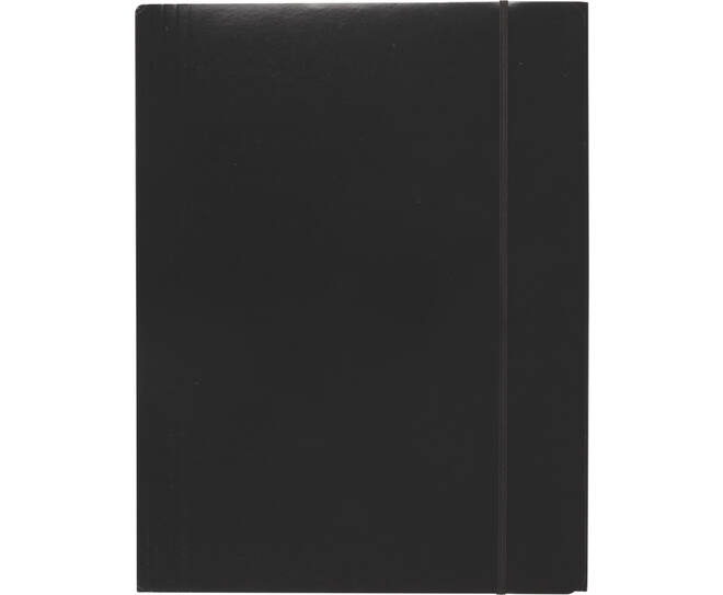 Rubberband folder with 3 flaps, A4
