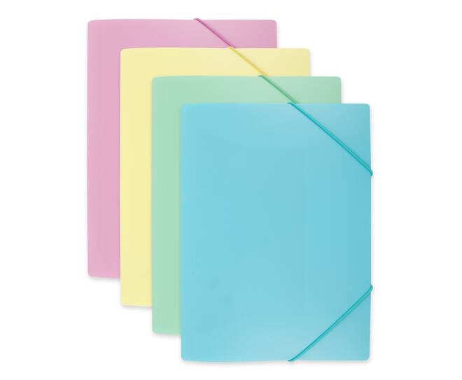 Rubberband folder, A4 Pastel Dreams Collection