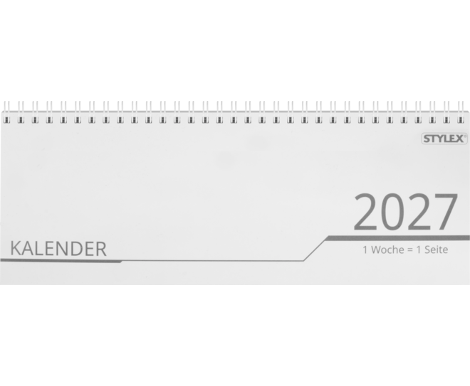 Schreibtischquerkalender, 32 Blatt