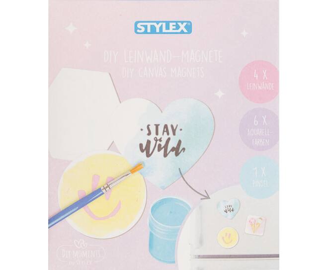 DIY canvas magnet set