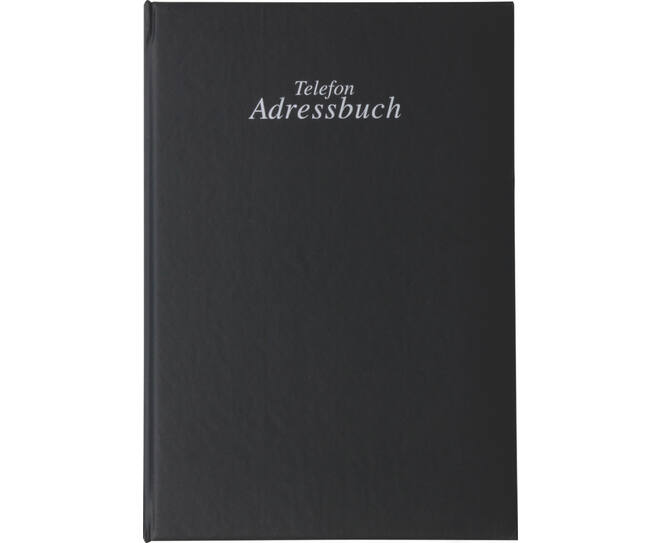 Adress- und Telefonbuch, 15 x 22 cm