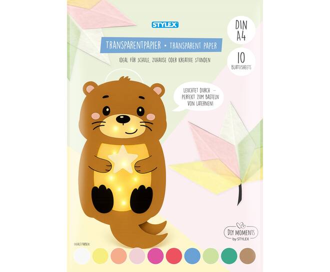 Transparent paper, 10 sheets, DIN A4
