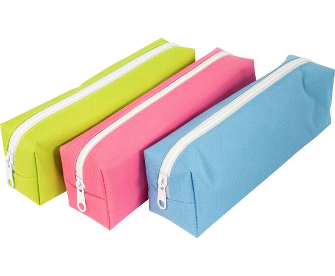 Pencil pouch, 3 different colors