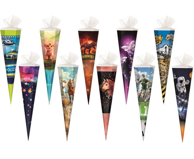 School cones, hexagonal, 50 cm