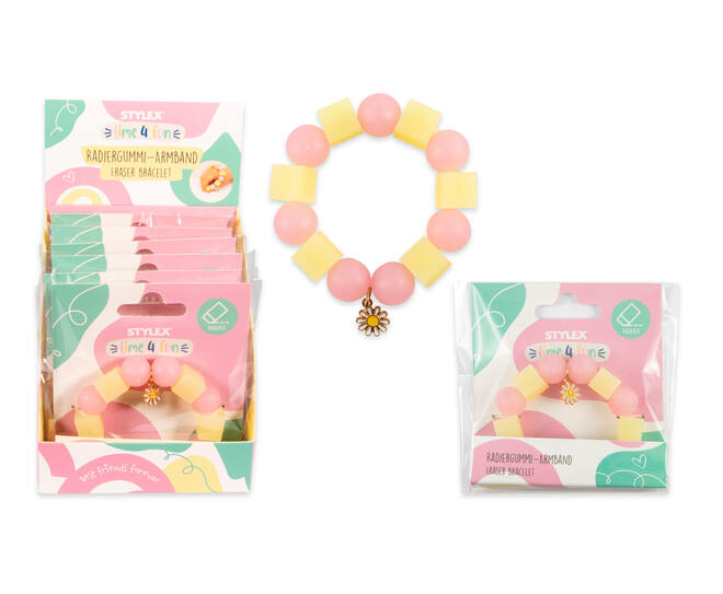 Radiergummi-Armband time 4 fun Kollektion