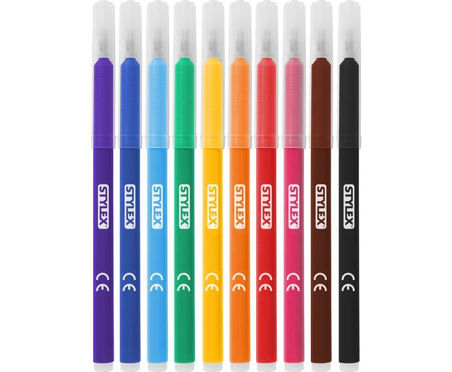 Stylex Fasermalstifte, 10 Stück Set, 1,19