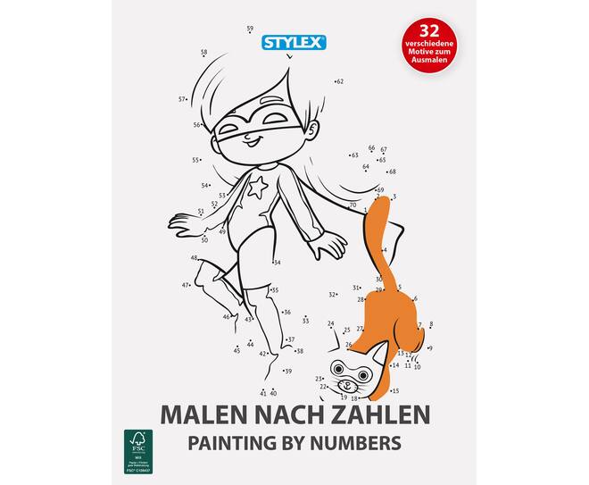 Stylex Malbuch Für Erwachsene – 24 Seiten, 24x24cm, Mit Perforierten Seiten Zum Heraustrennen