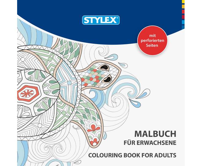 Malbuch für Erwachsene, 24 Seiten (19% MWST)